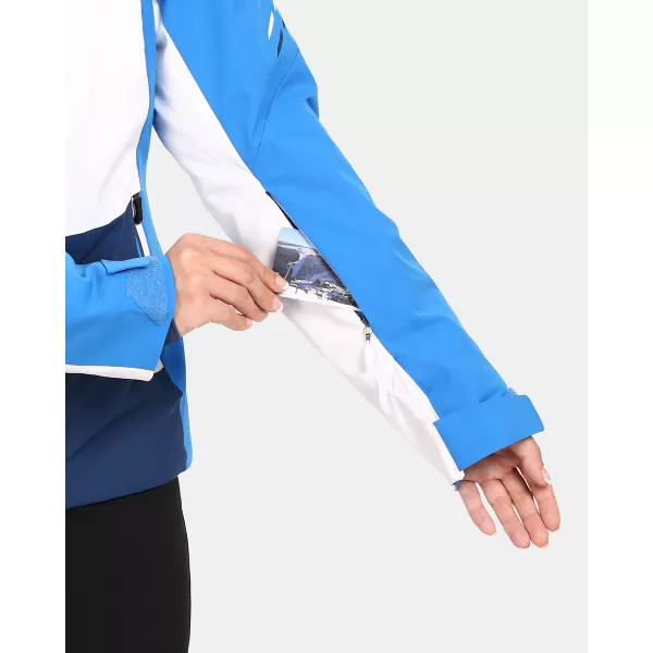  Dámska lyžiarska bunda KILPI VALERA-W UL0108KI modrá 