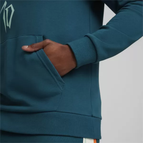  Pánska mikina PUMA NJR CREATIVITY LOGO HOODY 658955-13 MODRÁ 