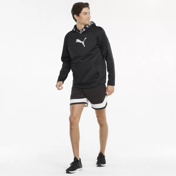  Pánska mikina PUMA TRAIN PWR FLEECE HOODIE 520893-01 BLACK 