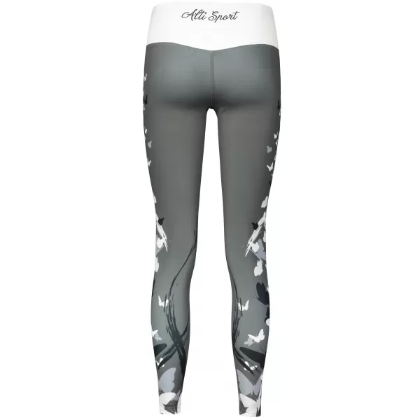 Dámske dlhé legíny premium ALTISPORT VOJ/ALW022LEG01 sivá 