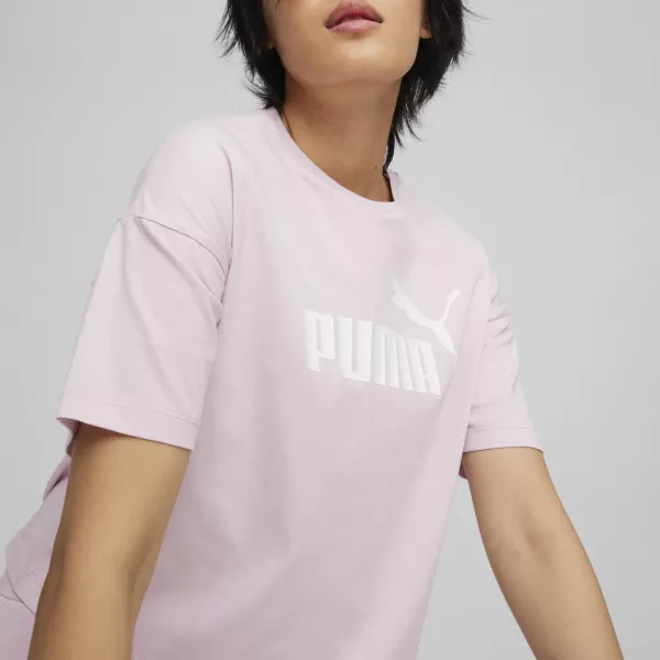  Dámske tričko PUMA ESS CROPPED LOGO TEE 586866-60 PURPLE 