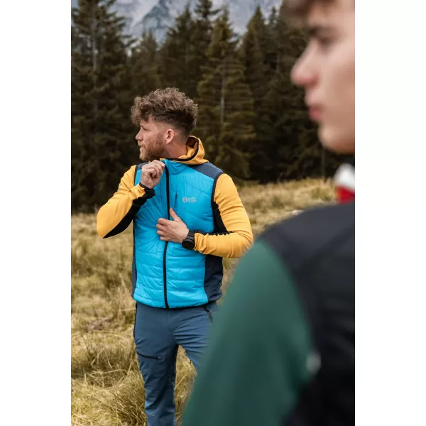 Pánska športová vesta NORDBLANC WINTERTIME NBWJM7986 KRÁĽOVSKY modrá 