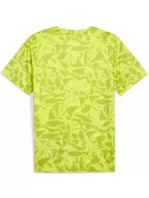 Pánske tričko PUMA TRAIN FAV AOP TEE 525169-39 GREEN