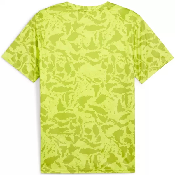  Pánske tričko PUMA TRAIN FAV AOP TEE 525169-39 GREEN 