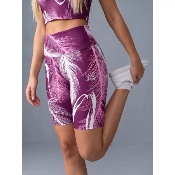 Dámske legíny nad kolená premium ALTISPORT VOJ/ALW001LEG02 FUCHSIOVÁ 