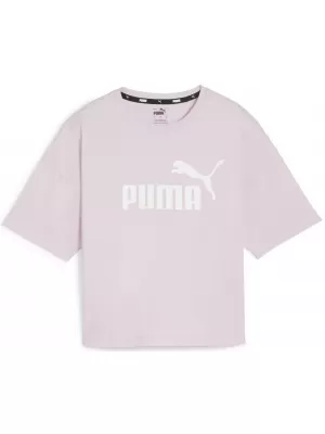 Dámske tričko PUMA ESS CROPPED LOGO TEE 586866-60 PURPLE