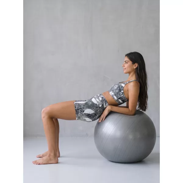  Dámske krátke legíny premium ALTISPORT VOJ/ALW020LEG03 ČIERNOBIELA 
