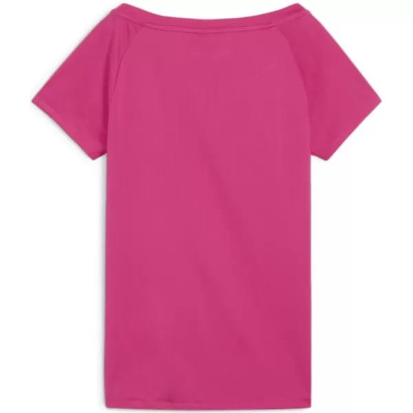  Dámske tričko PUMA TRAIN FAV JERSEY CAT TEE 522420-48 PINK 
