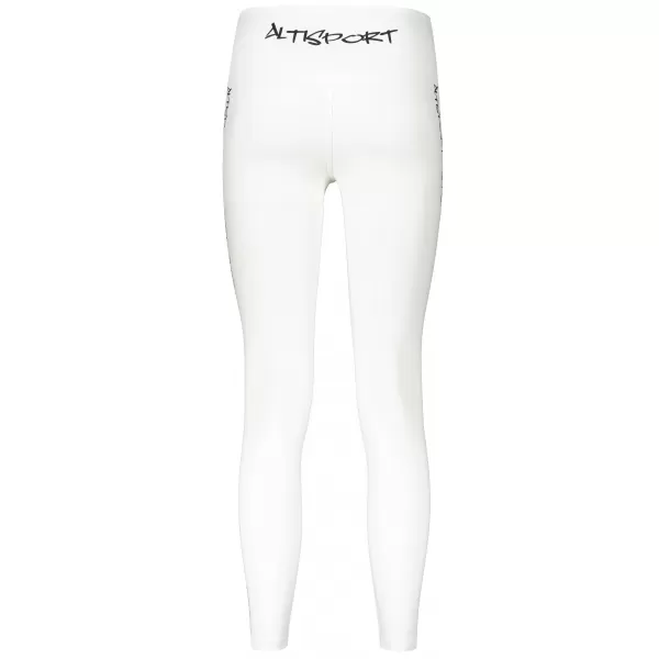  Dámske dlhé legíny premium ALTISPORT VOJ/ALW021LEG01 biela 