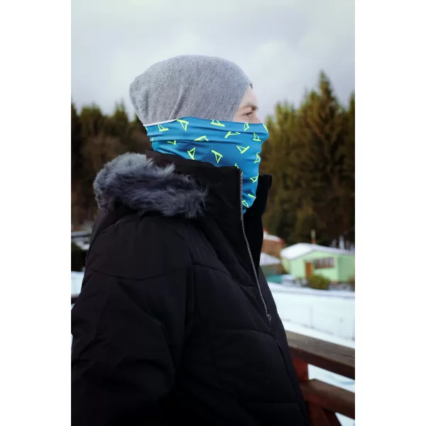  Nákrčník ALTISPORT VOJ/ALU013NAK01 PETROLEJOVÁ/ŽLTÁ 