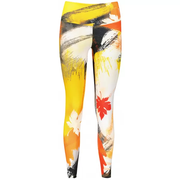  Dámske dlhé legíny premium ALTISPORT VOJ/ALW019LEG01 oranžová 