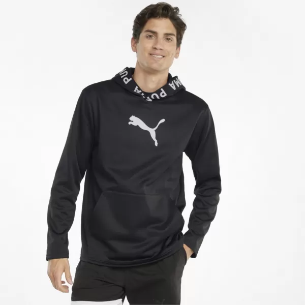  Pánska mikina PUMA TRAIN PWR FLEECE HOODIE 520893-01 BLACK 
