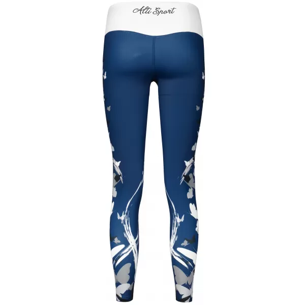  Dámske dlhé legíny premium ALTISPORT VOJ/ALW022LEG01 NAVY 