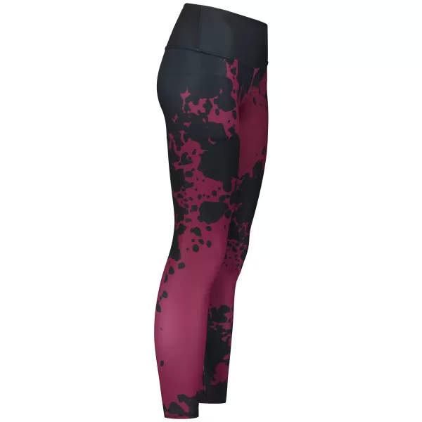  Dámske dlhé legíny premium ALTISPORT VOJ/ALW012LEG01 FIALOVÁ/ČIERNA 