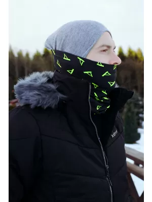 Nákrčník ALTISPORT VOJ/ALU013NAK01 ČIERNOŽLTÁ