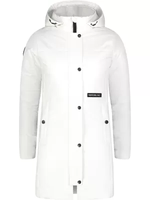 Dámsky zimný kabát NORDBLANC MYSTIQUE NBWJL7943 biela
