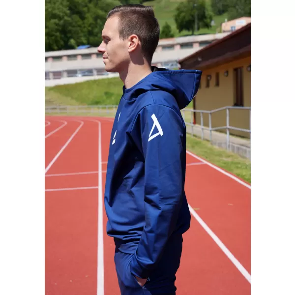  Pánska prémiová funkčná mikina ALTISPORT VOJ/ALM013MI01 NÁMORNÍCKA MODRÁ 