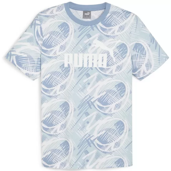  Pánske tričko PUMA POWER AOP TEE 678938-20 BLUE 