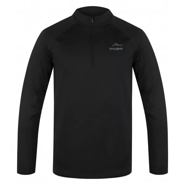  Pánske termo tričko HUSKY TROMI ZIP M BLACK 