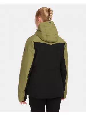 Dámska lyžiarska bunda KILPI FLIP-W ULX113KI zelená