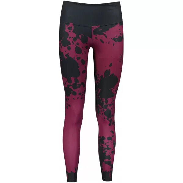  Dámske dlhé legíny premium ALTISPORT VOJ/ALW012LEG01 FIALOVÁ/ČIERNA 