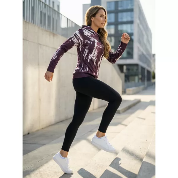  Dámska funkčná mikina premium ALTISPORT VOJ/ALW010MI01 FIALOVÁ 