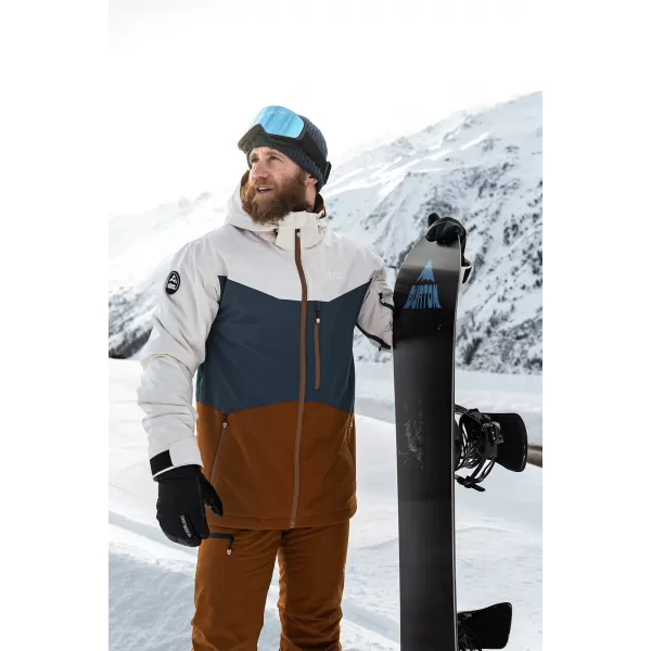  Pánska lyžiarska bunda NORDBLANC NIVAL NBWJM7923 modrá 