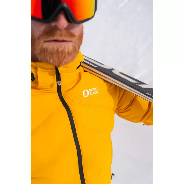  Pánska zimná bunda NORDBLANC BRILLIANCY NBWJM7926 žltá 