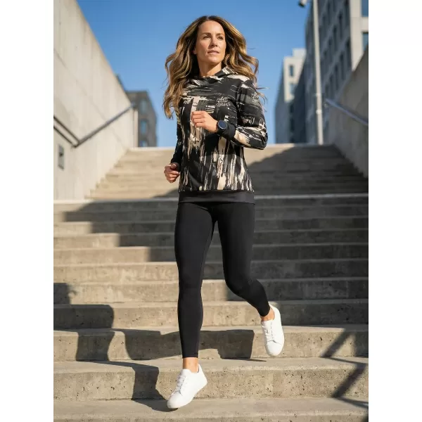  Dámska funkčná mikina premium ALTISPORT VOJ/ALW010MI01 ČIERNOHNEDA 