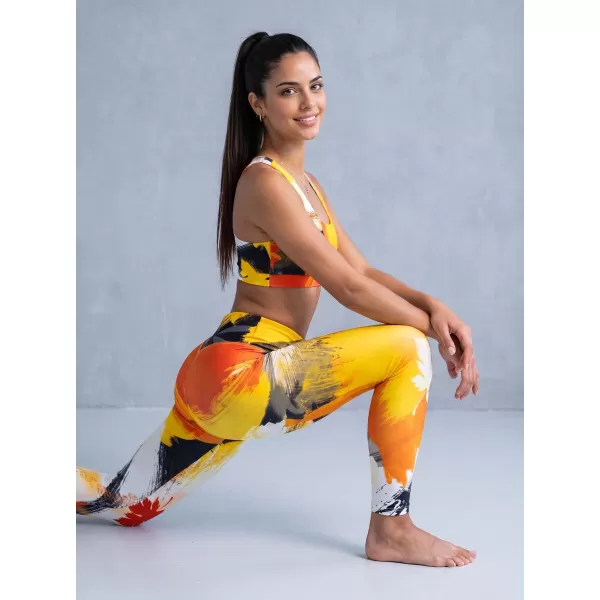  Dámska športová podprsenka premium ALTISPORT VOJ/ALW019POD01 oranžová 
