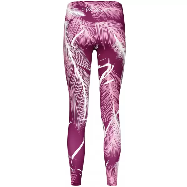  Dámske dlhé legíny premium ALTISPORT VOJ/ALW001LEG01 FUCHSIOVÁ 
