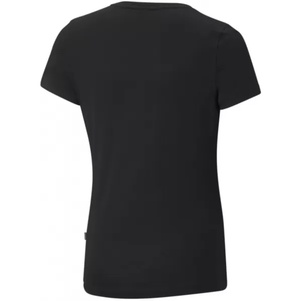  Dievčenské tričko PUMA ESS LOGO TEE 587029-01 BLACK 