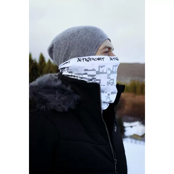  Nákrčník ALTISPORT VOJ/ALU011NAK01 BIELOŠEDÁ 