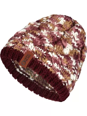 Dámska čiapka NORDBLANC KNIT NBWHK7795 VÍNOVÁ