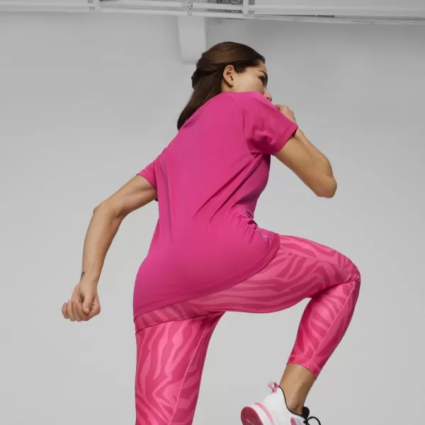  Dámske tričko PUMA TRAIN FAV JERSEY CAT TEE 522420-48 PINK 