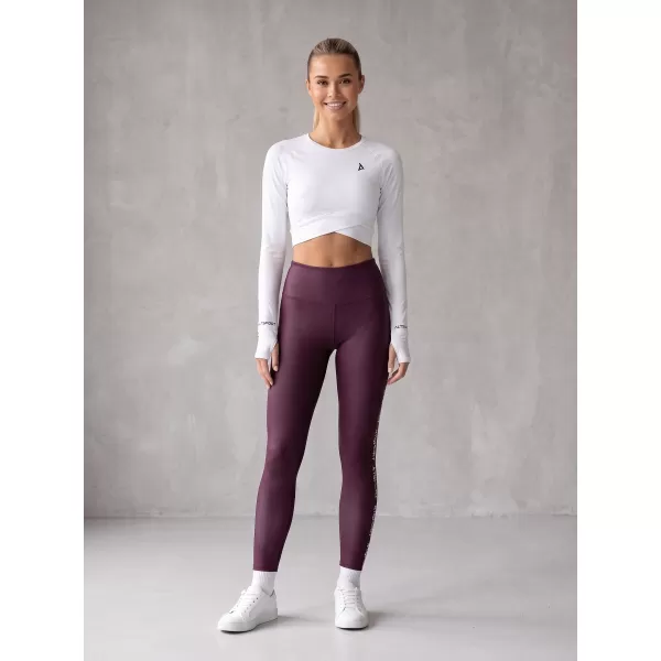  Dámske dlhé legíny premium ALTISPORT VOJ/ALW021LEG01 fialová 
