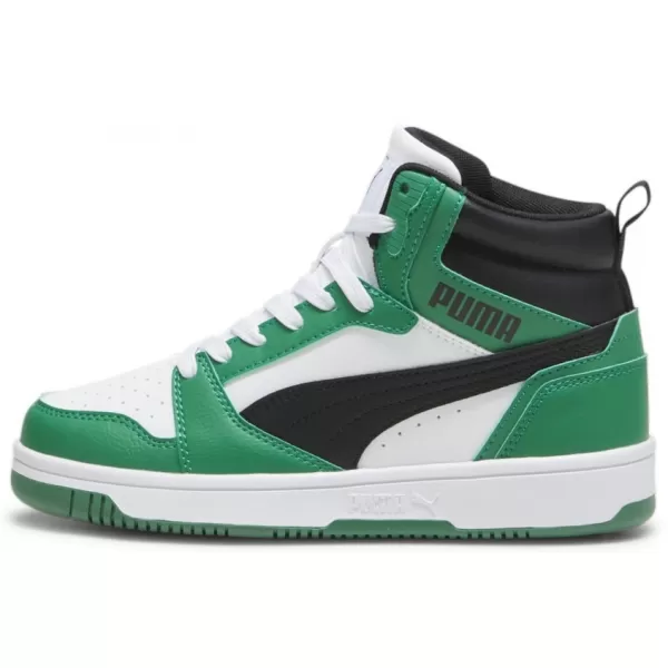  Detské topánky PUMA REBOUND V6 MID JR 393831-10 WHITE 