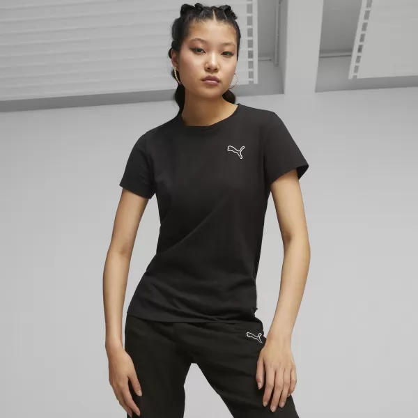  Dámske tričko PUMA BETTER ESSENTIALS TEE 675986-01 BLACK 
