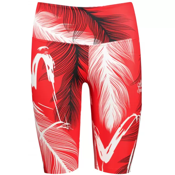  Dámske legíny nad kolená premium ALTISPORT VOJ/ALW001LEG02 červená 