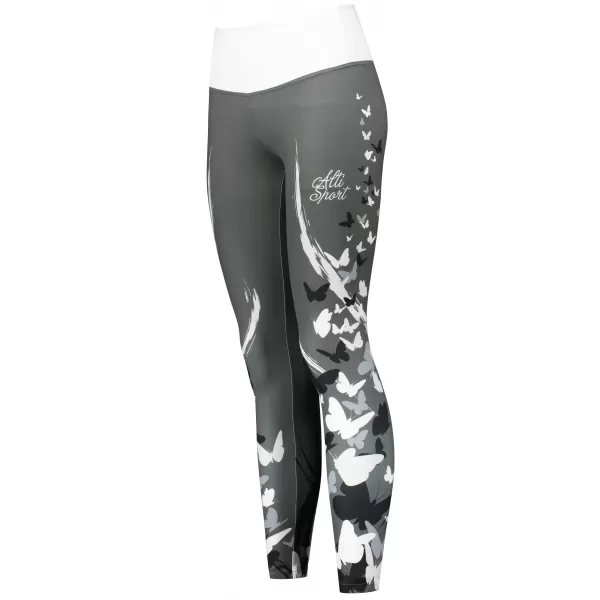  Dámske dlhé legíny premium ALTISPORT VOJ/ALW022LEG01 sivá 
