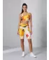 Dámské legíny nad kolena premium ALTISPORT VOJ/ALW019LEG02 ORANŽOVÁ