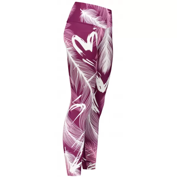  Dámske dlhé legíny premium ALTISPORT VOJ/ALW001LEG01 FUCHSIOVÁ 