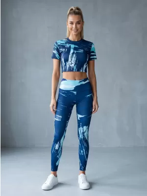 Dámske dlhé legíny premium ALTISPORT VOJ/ALW010LEG01 KRÁĽOVSKÁ modrá
