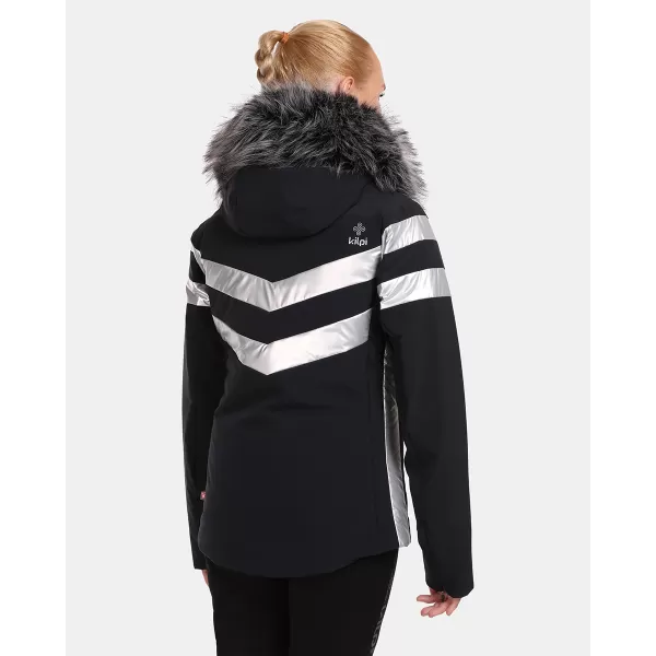  Dámska lyžiarska bunda KILPI LTD ASTER-W UL0141KI čierna 