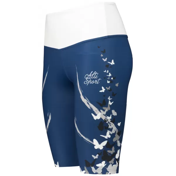  Dámské legíny nad kolena premium ALTISPORT VOJ/ALW022LEG02 NAVY 