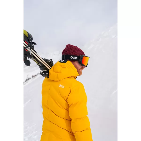  Pánska zimná bunda NORDBLANC BRILLIANCY NBWJM7926 žltá 