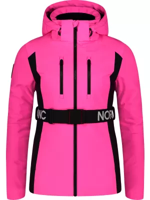 Dámska softshellová lyžiarska bunda NORDBLANC APRES-SKI NBWJL7928 ružová