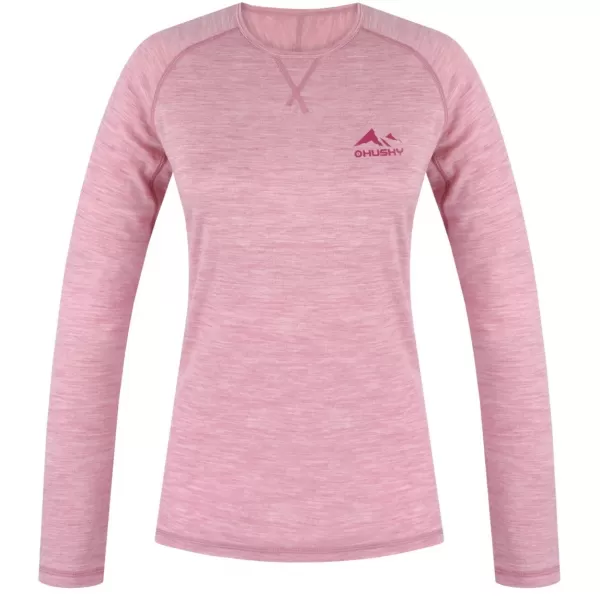  Dámske termo tričko HUSKY MEROW L FADED PINK 