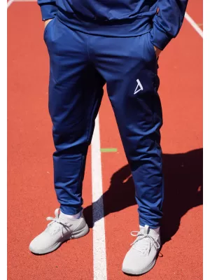 Unisex prémiové funkčné tepláky ALTISPORT VOJ/ALM013TEP01 NÁMORNÍCKA MODRÁ