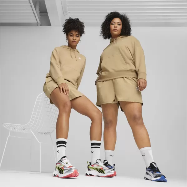  Dámska mikina PUMA BETTER RELAXED HOODIE 624227-83 BÉŽOVÁ 
